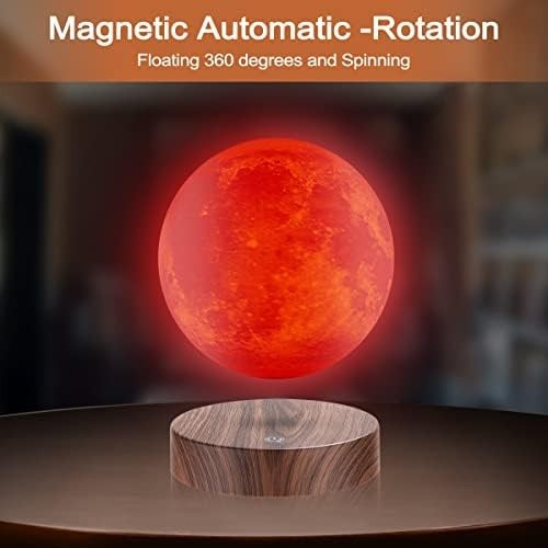 Levitating 3D Moon Lamp 16 Colors Magnetic Floating Night Light