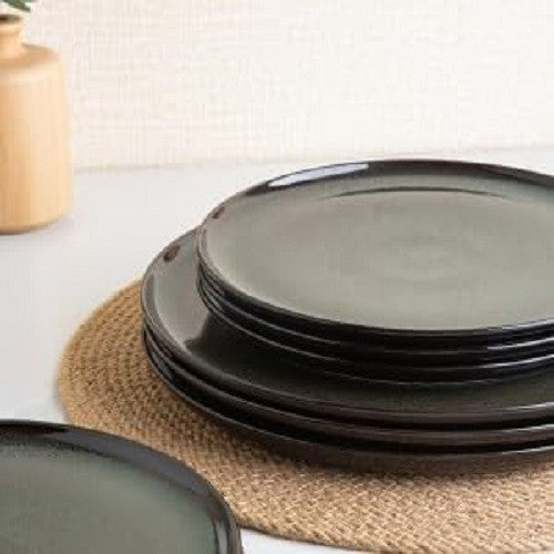 Dinner Plates Set of 6 27cm Scratch Resistant Ceramic Dishwasher Microwave