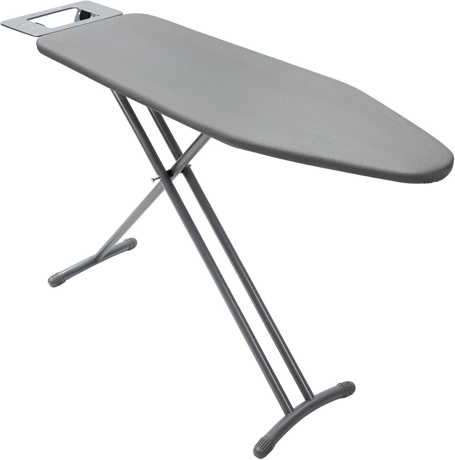 Full Size Ironing Board 131x33cm Adjustable Height Heat Resistant Cover