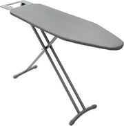 Full Size Ironing Board 131x33cm Adjustable Height Heat Resistant Cover