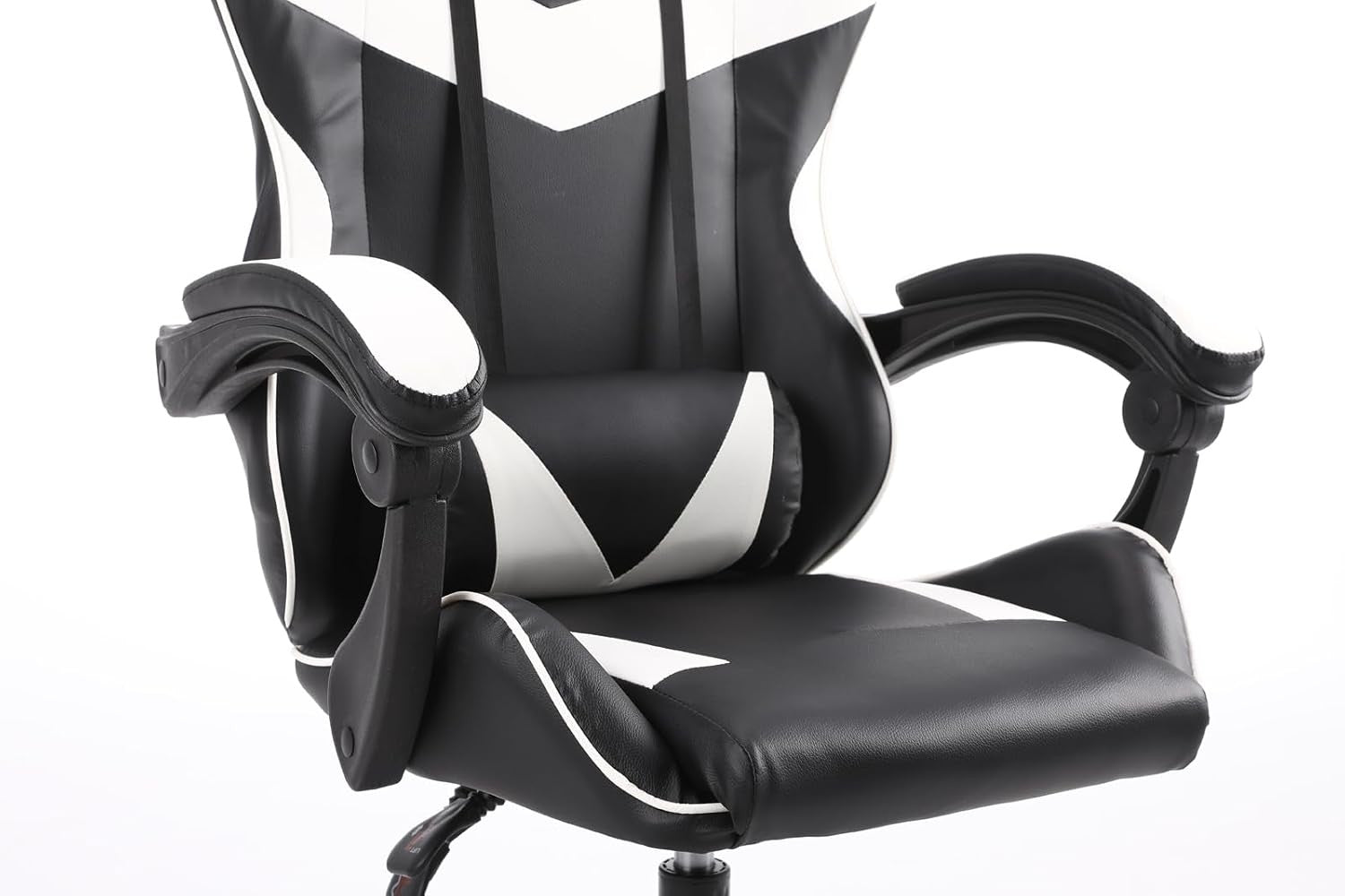 Ergonomic Gaming Chair Office Desk Chair 360° Swivel Faux Leather