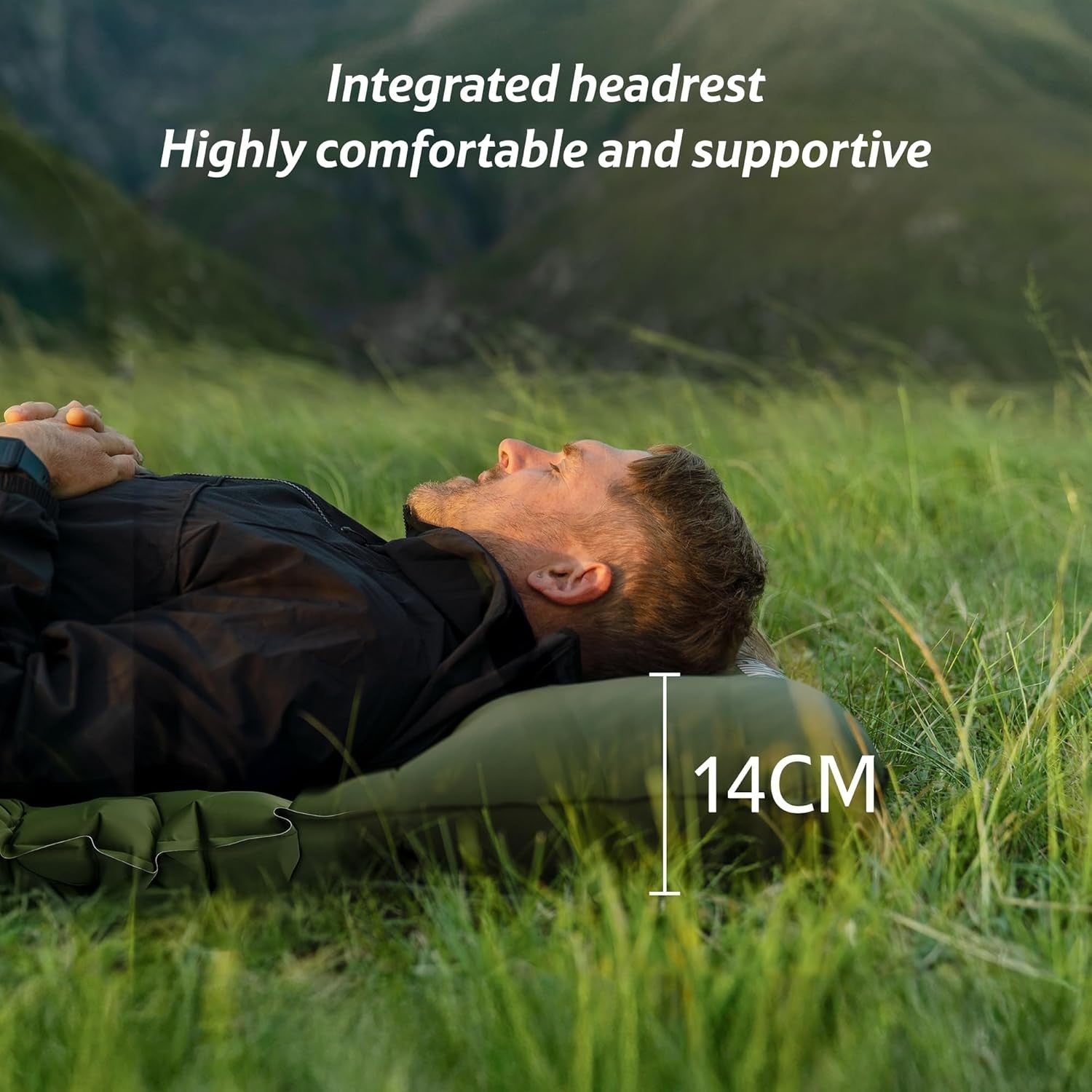 Ultralight Inflatable Camping Sleeping Mat – Self-Inflating, Waterproof, Compact