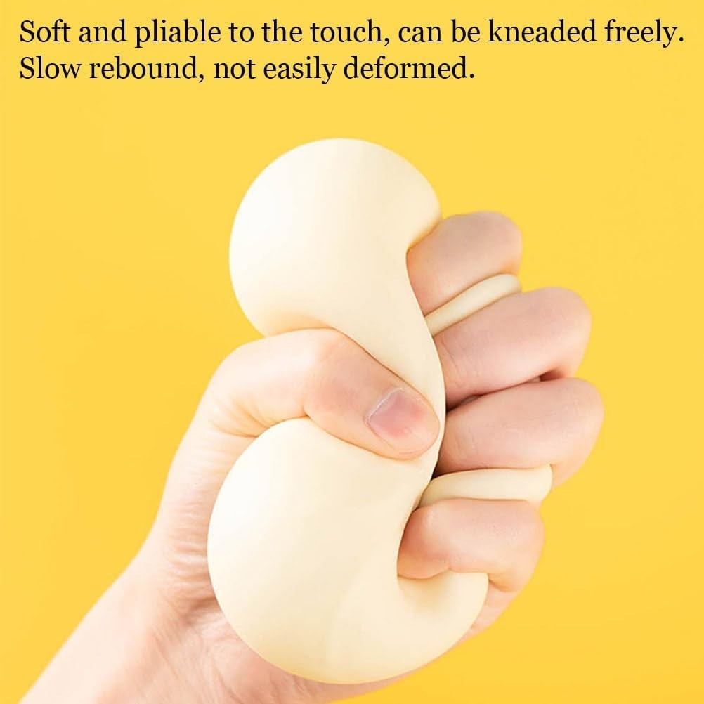 4pcs Giant Dumpling Squishy Stress Ball Jumbo Sensory Fidget Toy