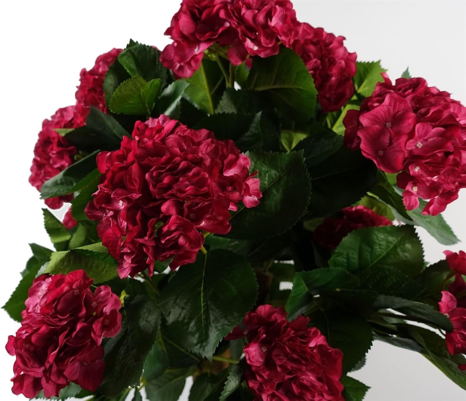 75cm Artificial Pink Hydrangea Blossom Tree Floral Plant in Pot Home Decoration