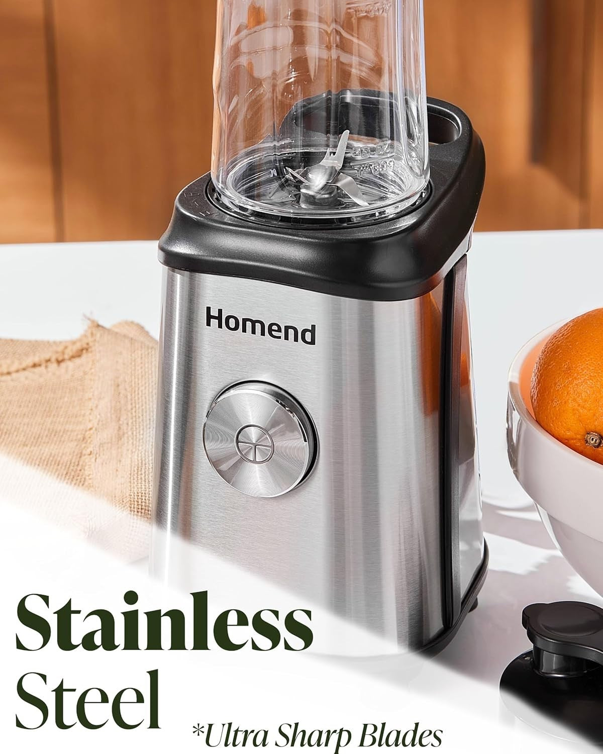 Powerful 350W Personal Blender with 2 BPA-Free Bottles | Smoothies & Shakes