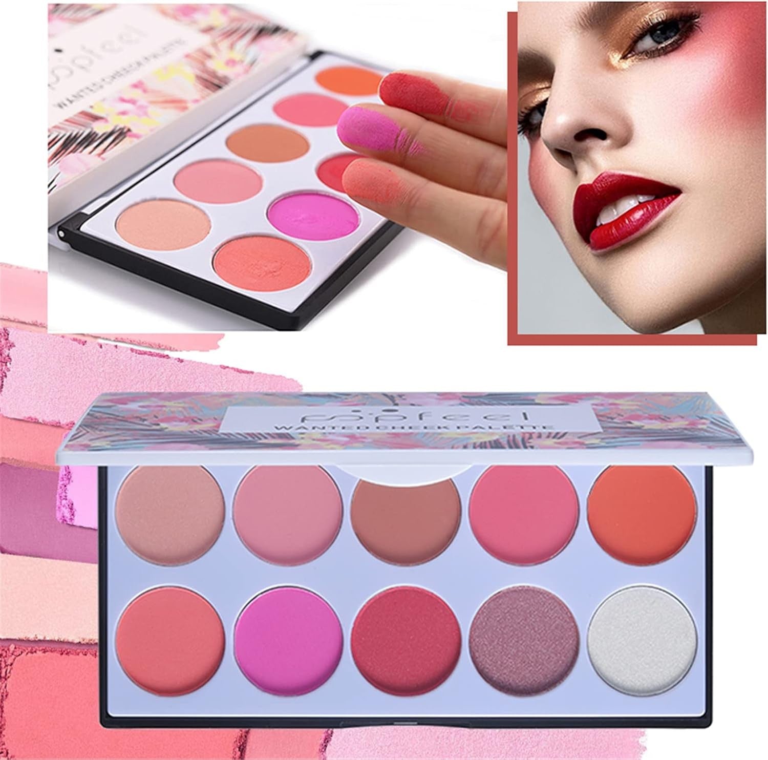 Professional Makeup Set Full Face Starter Kit Travel Case