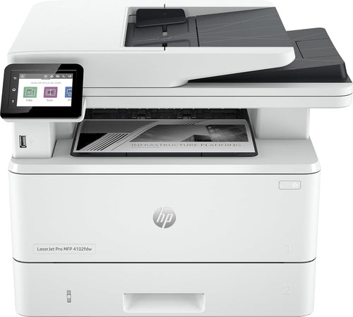 White Mono Laser MFP Printer A4 WiFi Duplex ADF 40ppm Small Office