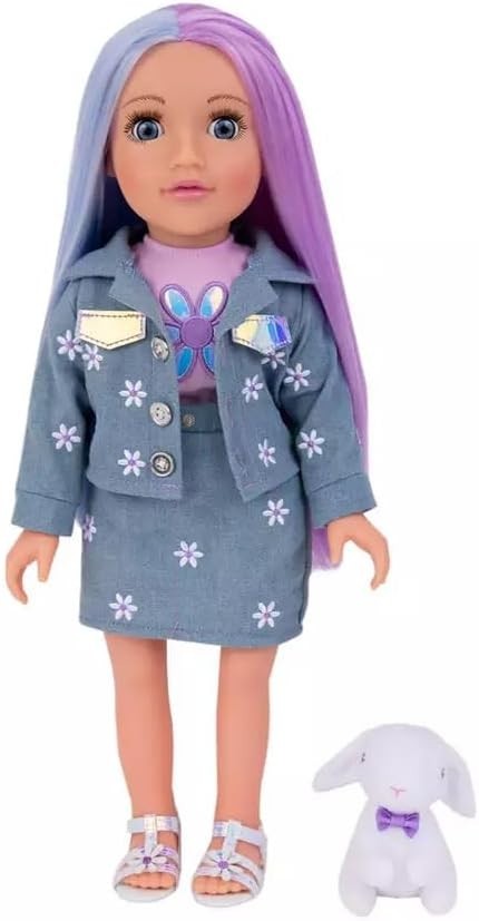 46cm Fashion Doll Outfit Accessories Bunny Soft Toy Gift Box
