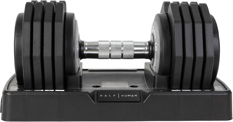 25KG Adjustable Dumbbell Single Twist Handle Anti-Roll Compact Home Gym
