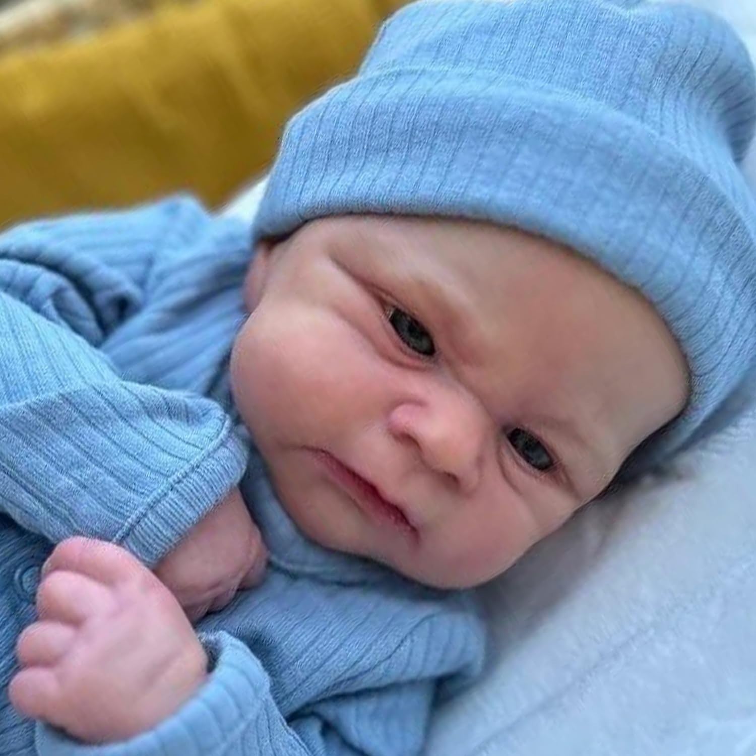 18in Reborn Baby Doll Boy Full Body Silicone Realistic Newborn Gift