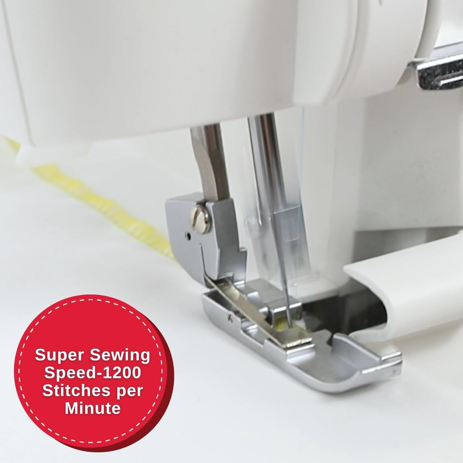 Serger Overlock Sewing Machine 2 3 4 Thread Differential Feed White