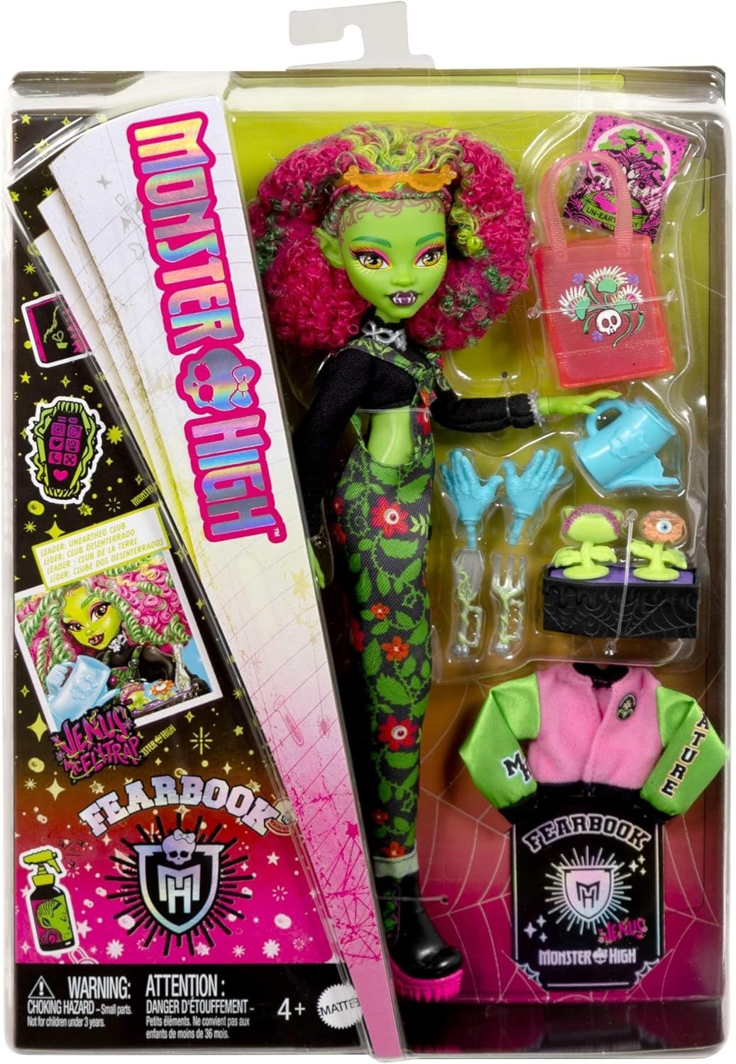 Fearbook Plant Monster Doll Gardening Outfit Yearbook Club Accessories