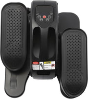 Under Desk Elliptical Trainer Quiet Electric Pedal Exerciser Remote LCD
