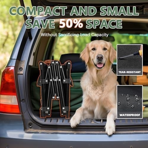 100L Folding Festival Trolley Wagon Expandable Tailgate 136kg Load