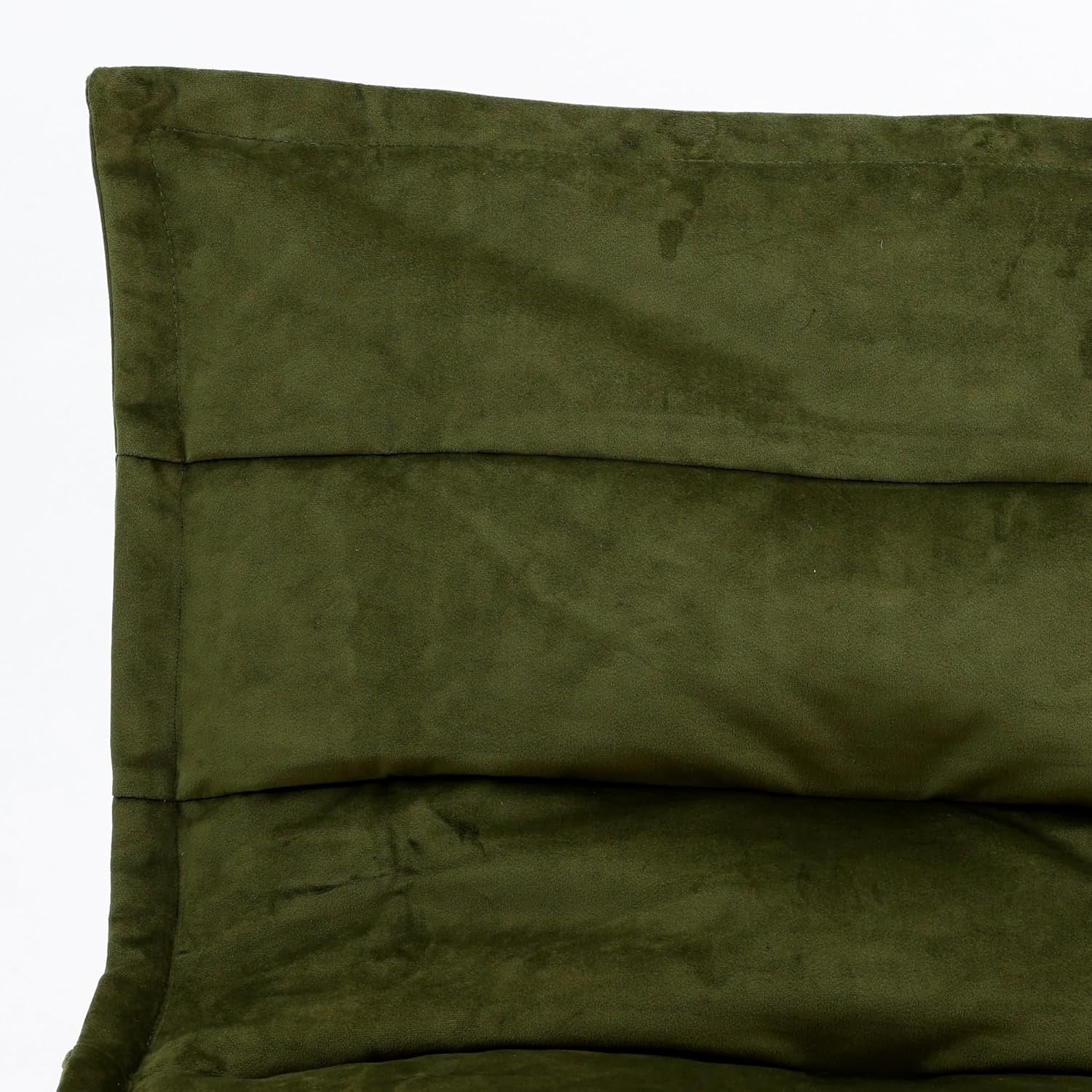 Green Large Velvet Bean Bag Chair Adult Lounge Seat Gaming Sofa