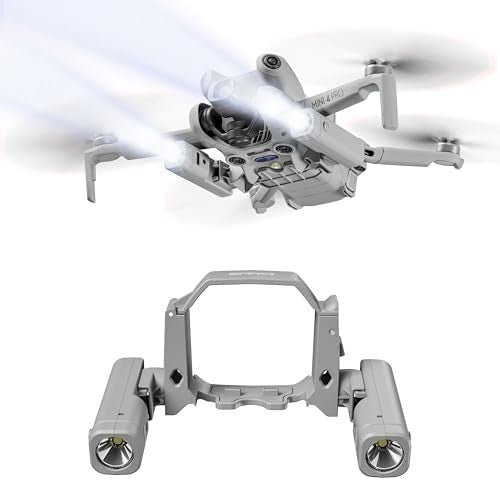 Mini 4 Pro Night LED Navigation Light Strobe Searchlight Drone Accessories