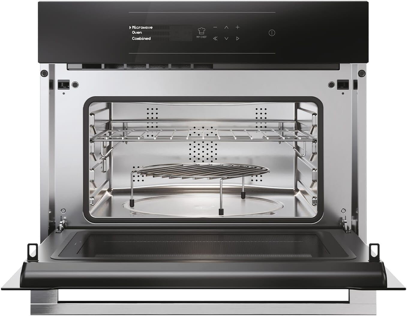 34L Compact Oven with Microwave Grill Black Countertop