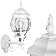 Lentua Outdoor Wall Light – White Antique Aluminum IP44