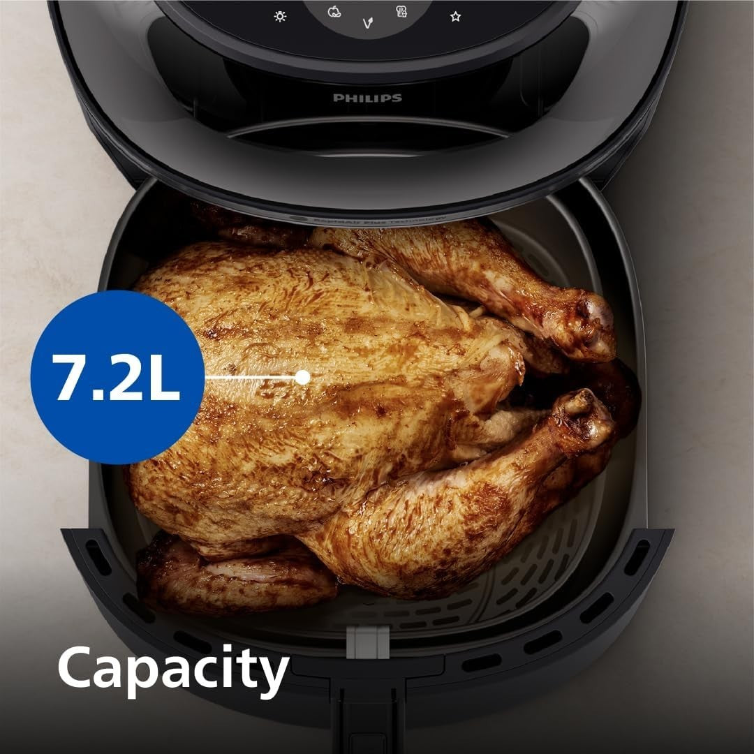 6.2L Large Air Fryer with Viewing Window | 16-in-1 Cooking | RapidAir Plus
