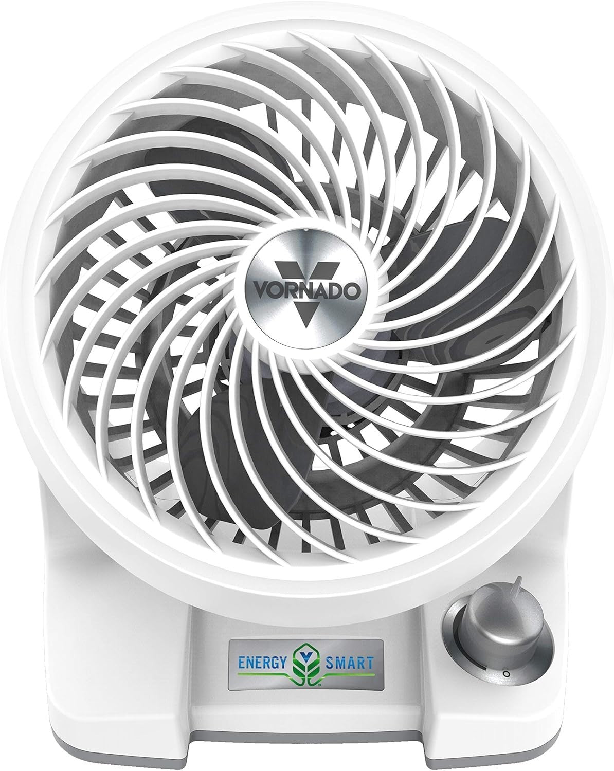 Compact Air Circulator Fan – Quiet 2-Speed Cooling Desk Fan Adjustable Tilt
