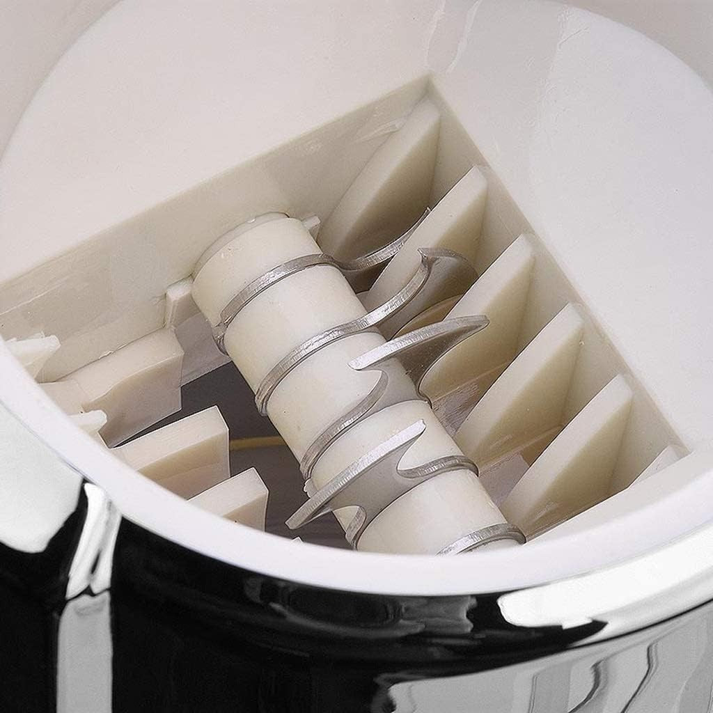 Manual Ice Crusher Stainless Steel Hand Crank Shaved Ice Maker Cocktails