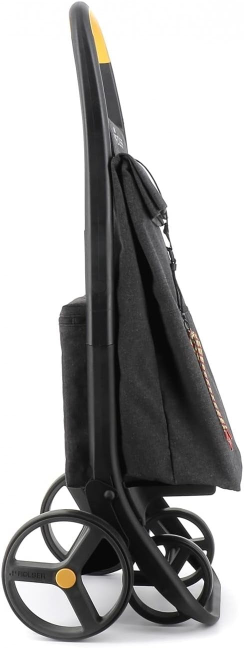 Foldable 4-Wheel Eco Shopping Trolley Carbon Thermal Bag Durable