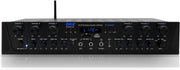 600W Bluetooth Karaoke Amplifier 6 Channel AV Receiver USB FM