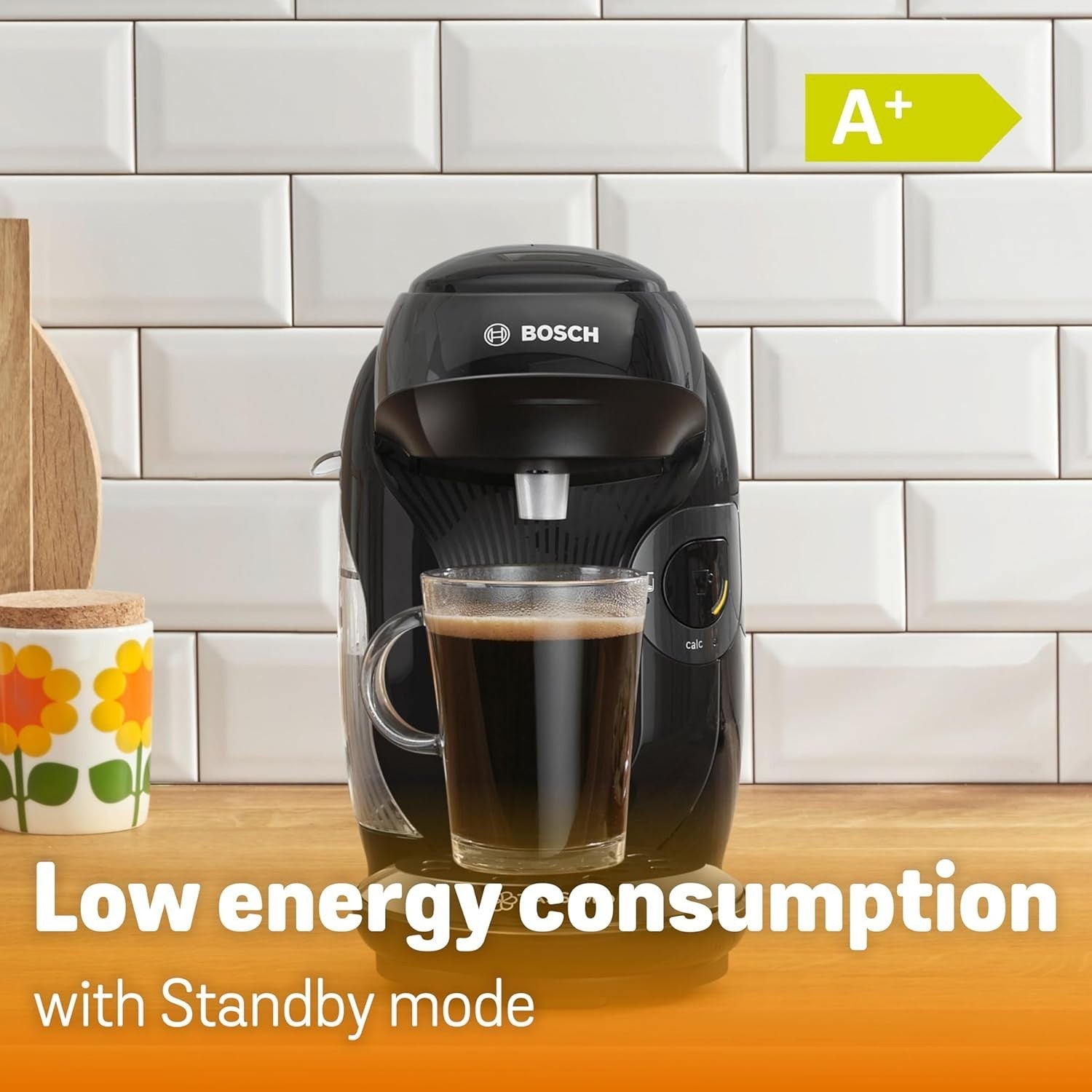 Pod Coffee Machine Starter Bundle | 40 Drinks Included | Auto Clean | 0.7L