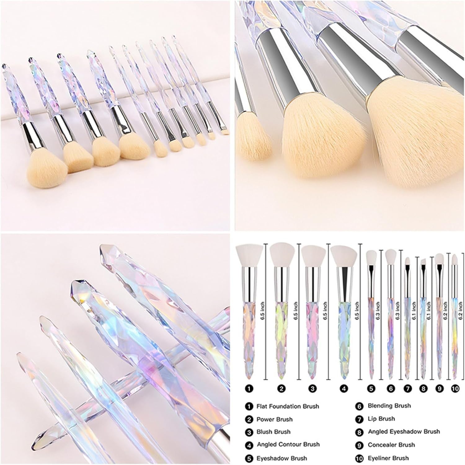 All In One Makeup Kit Full Set With Foundation Palette & Brushes