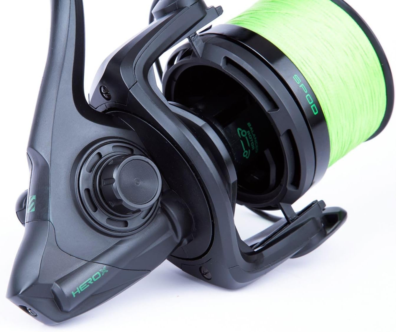 Sonik Carp Fishing Spod Reel | 30lb Hypa-Viz Braid, Wormshaft, Aluminium