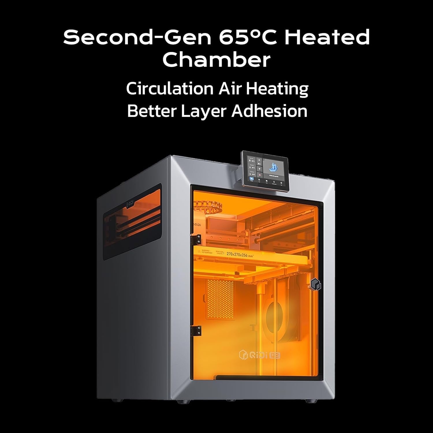 Enclosed CoreXY 3D Printer 600mm/s 65°C Heated Chamber AI Camera