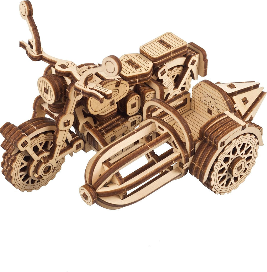 3D Wooden Flying Motorbike Puzzle - Interactive Build, Magical Collectible