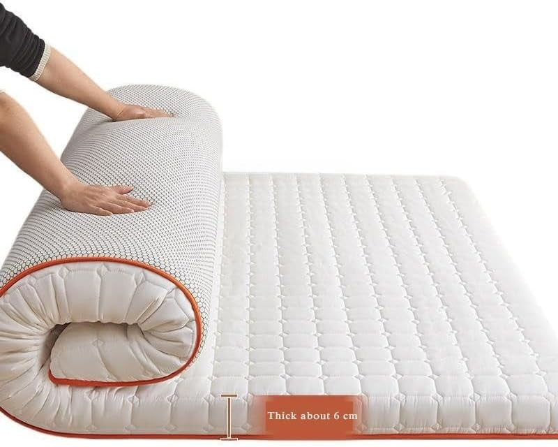 Foldable Japanese Cotton Futon Mattress 120x200cm | Ergonomic, Breathable
