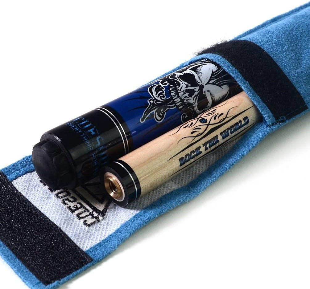 58” Heavyweight Pool Cue 21oz Maple Shaft 13mm Tip Linen Grip Case