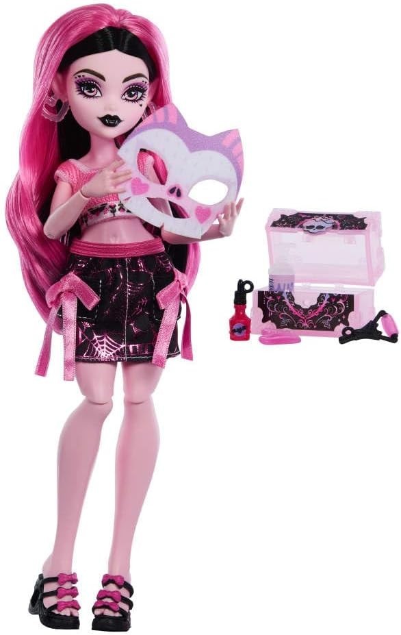 Vampire Doll Self Care Set with 13 Surprises Beauty Crafts Display