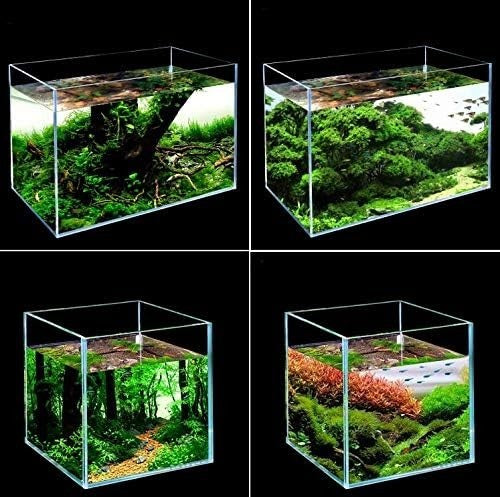 35L Rimless Low Iron Glass Aquarium Tank - Crystal Clear 45x28x30cm