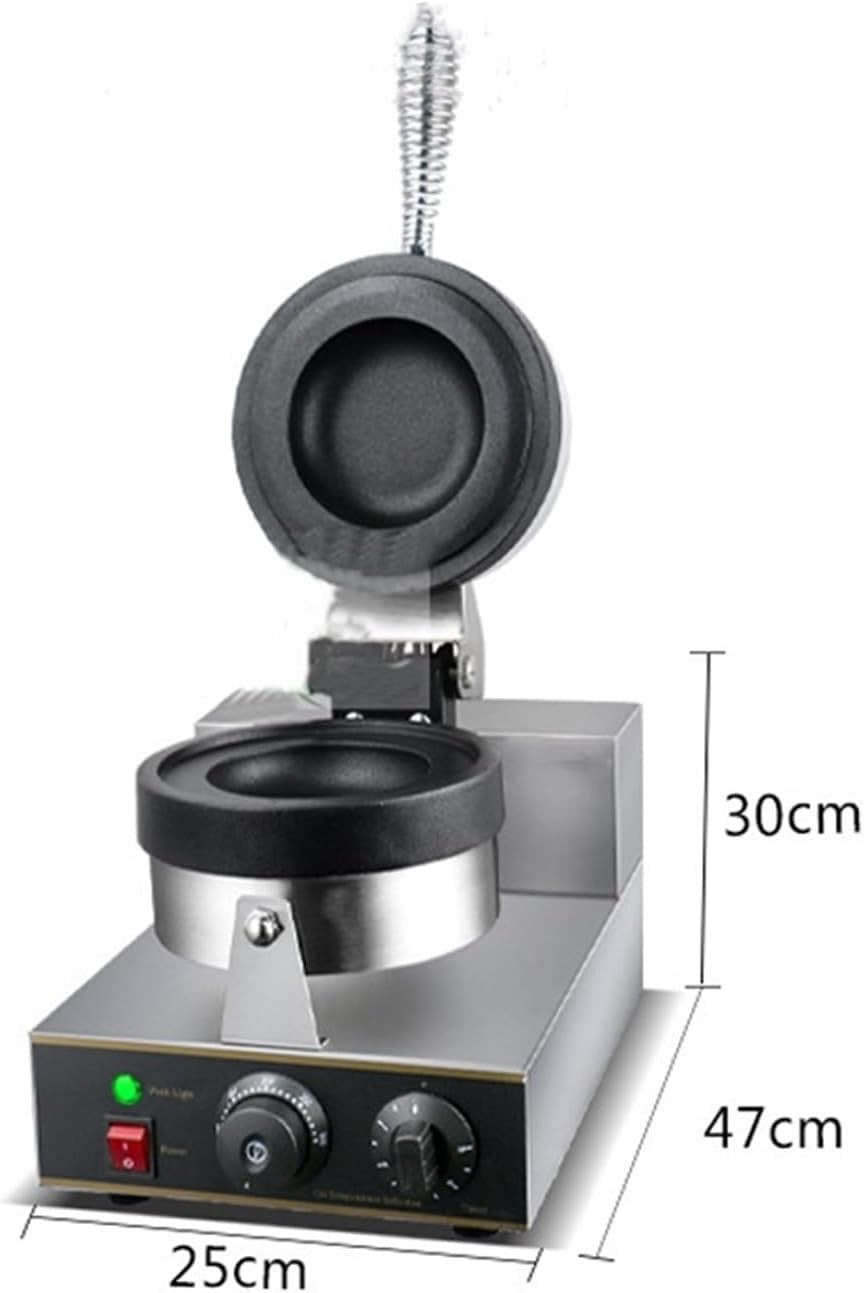 Commercial 1300W Electric Bread & Sandwich Maker 220V Non-Stick Plates