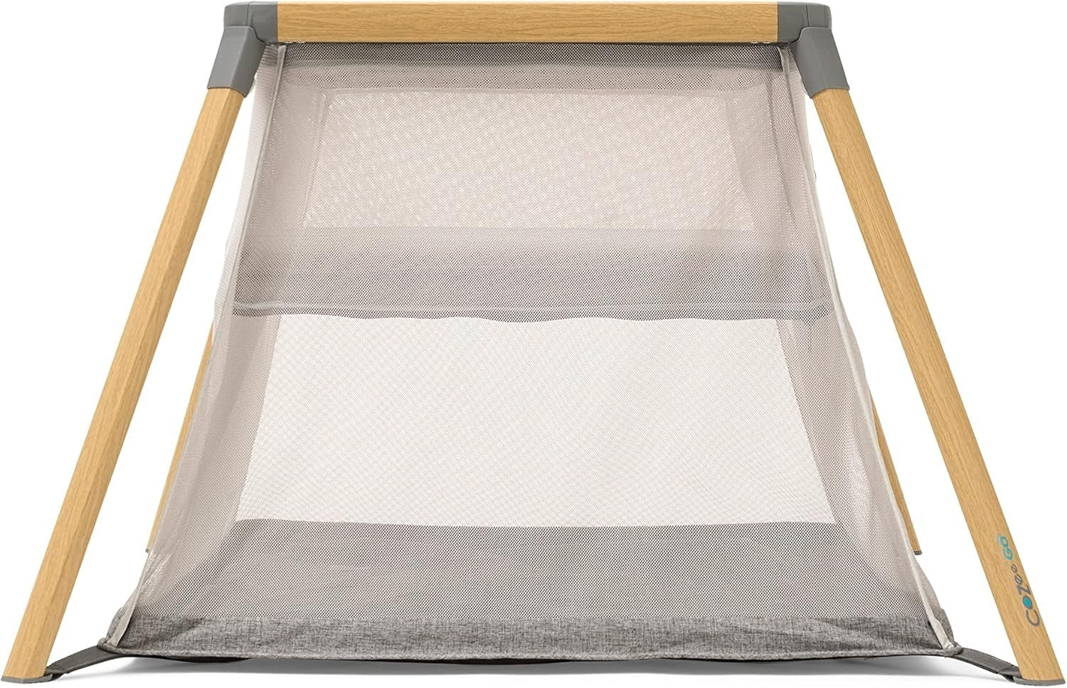 3in1 Baby Bassinet Travel Cot Playpen Mattress Lightweight Foldable Bed Charcoal