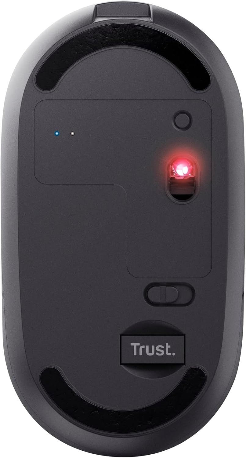 Rechargeable Wireless Mouse Bluetooth 2.4GHz Silent Slim