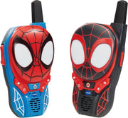 Kids Spidey Walkie Talkies 2 Pack Light Up Toys 200m Range Gift