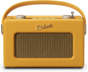 Portable DAB DAB+ FM Radio Bluetooth Retro Sunburst Yellow