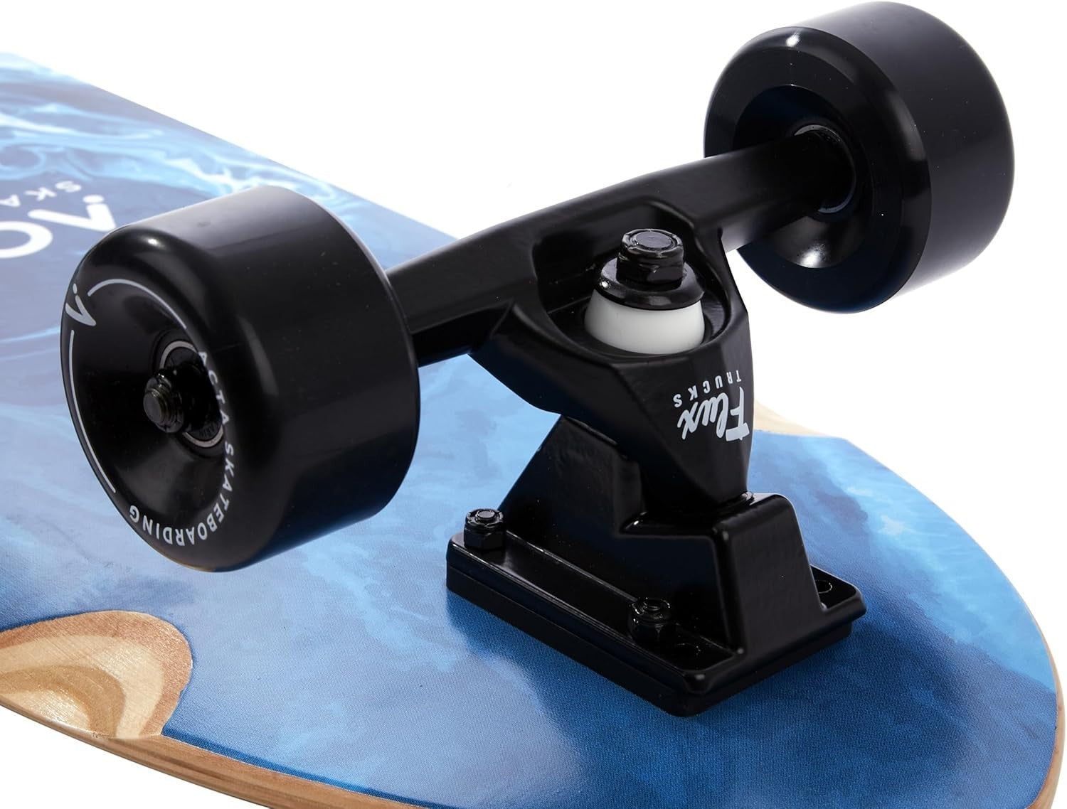 31" Surfskate 7-Ply Maple Blue Deck Pumptrack Cruising Carving