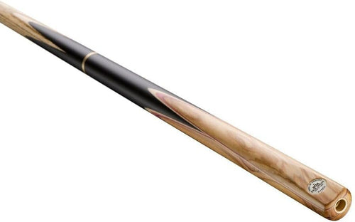 58in Heavy Snooker Cue 3/4 Joint Ash Ebony Extension Ready Pro