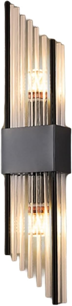 Modern Crystal Wall Sconce LED Light | Stainless Steel Elegant Lamp
