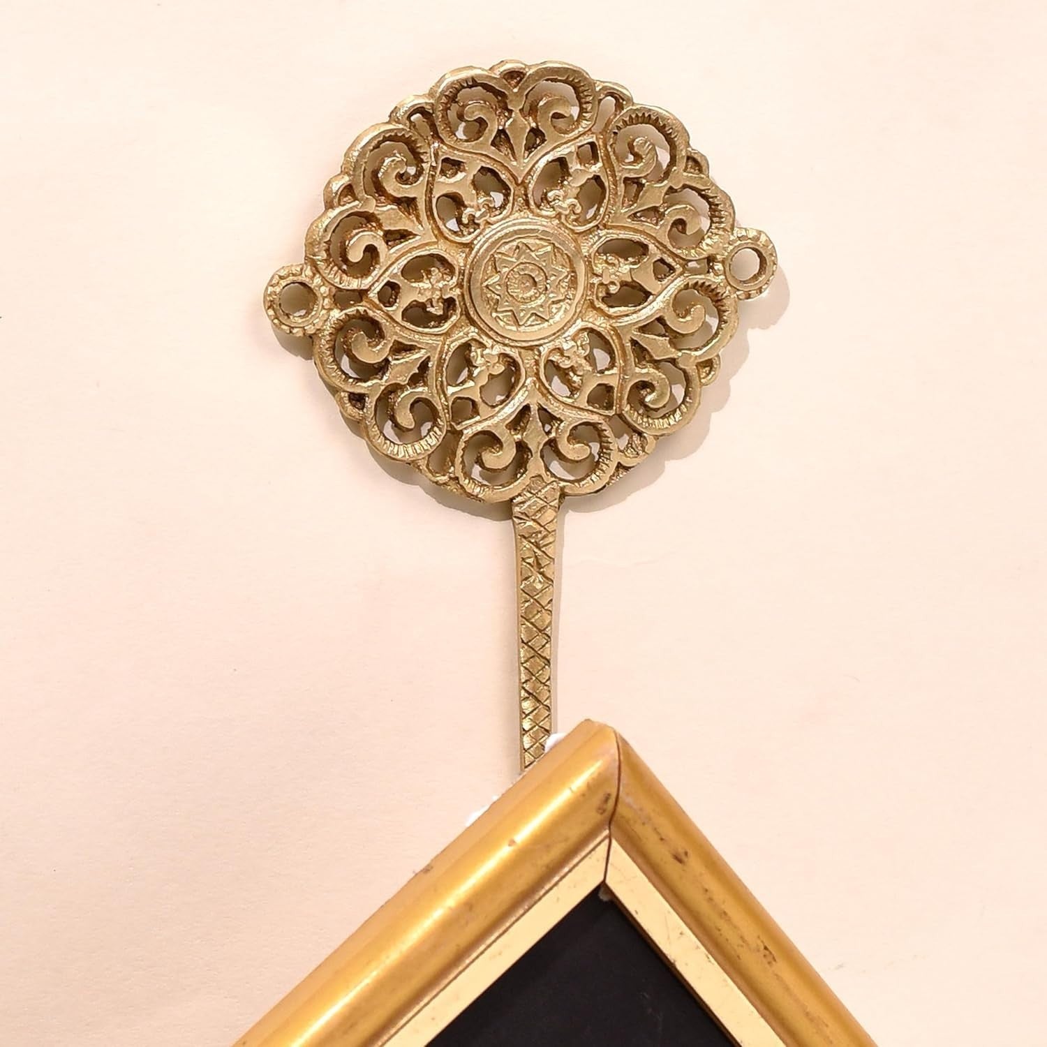 3pcs Boho Gold Brass Wall Hooks Vintage Coat Rack