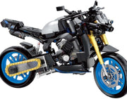 638-Piece Motorcycle Building Kit with Realistic Details & Fun Build
