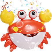 Rechargeable Crab Bath Bubble Toy with Music 12 Songs