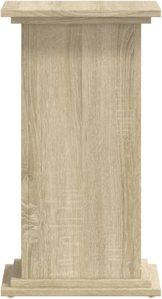 Sonoma Oak Plant Stand 60cm Indoor Flower Display Table Modern Wood Pot Holder