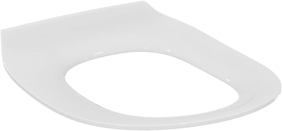 Heavy-Duty School Toilet Seat Ring Only Polypropylene 355mm Splash-Resistant