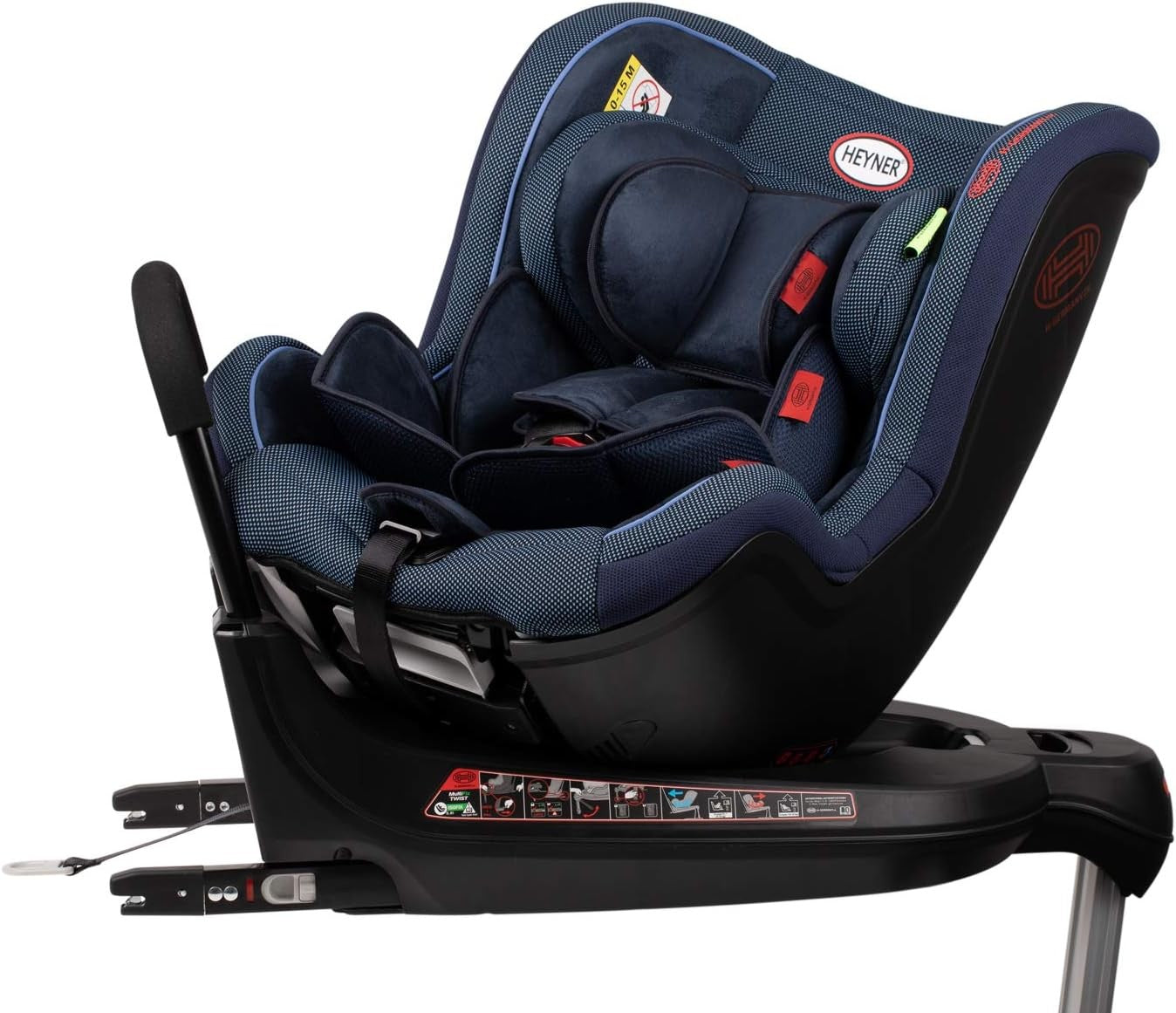 360° Rotating ISOFIX Baby Car Seat Group 0+/1 Rear & Forward Facing